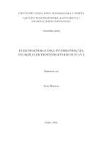 Elektroenergetska interkonekcija velikih elektroenergetskih sustava
