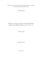 Izrada i analiza rada istosmjernog silaznog pretvarača 12V; 5-11V; 1A