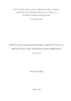 Ispitivanje karakteristika gorivnih ćelija s didaktičko- multimedijalnom opremom