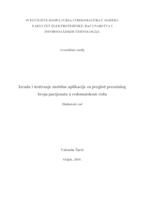 Izrada i testiranje mobilne aplikacije za pregled preostalog broja pacijenata u redomatskom redu