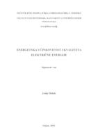 Energetska učinkovitost i kvaliteta električne energije