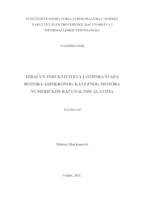 Izračun induktiviteta i otpora štapa rotora asinkronog kaveznog motora numeričkim računalnim alatima