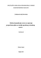 Bežična komunikacija sustava za mjerenje propan/butan plina na temelju ugrađenog računalnog sustava