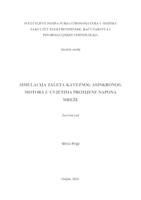 Simulacija zaleta kaveznog asinkronog motora u uvjetima promjene napona mreže