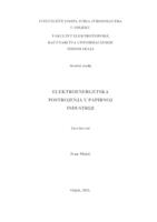 Elektroenergetska postrojenja u papirnoj industriji