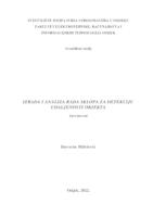 IZRADA I ANALIZA RADA SKLOPA ZA DETEKCIJU
 UDALJENOSTI OBJEKTA