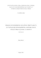 Izrada istosmjernog silaznog pretvarača za napajanje istosmjernog motora male snage upravljanog s LM555CN