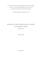 Detekcija i praćenje pješaka u okviru autonomne vožnje