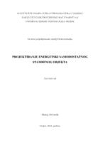 Projektiranje energetski samodostatnog stambenog objekta