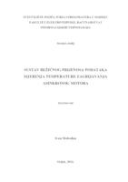 Sustav bežičnog prijenosa podataka mjerenja temperature zagrijavanja asinkronog motora