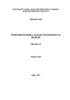Tehnoekonomska analiza elektrane na bioplin