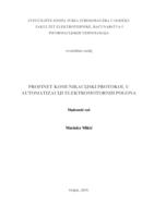 prikaz prve stranice dokumenta PROFINET komunikacijski protokol u automatizaciji elektromotornih pogona