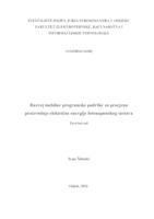 prikaz prve stranice dokumenta Razvoj mobline programske podrške za procjenu proizvodnje električne energije fotonaponskog sustava