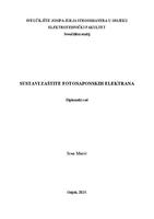 prikaz prve stranice dokumenta Sustavi zaštite fotonaponskih elektrana
