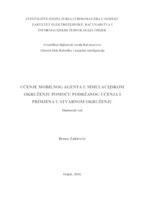 prikaz prve stranice dokumenta Učenje mobilnog agenta u simulacijskom okruženju pomoću podržanog učenja i primjena u stvarnom okruženju