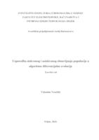 prikaz prve stranice dokumenta Usporedba sinkronog i asinkronog obnavljanja populacije u algoritmu diferencijalne evolucije