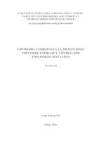 prikaz prve stranice dokumenta Usporedba energenata za proizvodnju toplinske energije u centralnim toplinskim sustavima na primjeru prosječne stambene jedinice