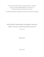 prikaz prve stranice dokumenta Informacijsko komunikacijske tehnologije za mjerenje, nadzor i kontrolu u elektroenergetskim sustavima