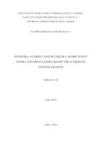 prikaz prve stranice dokumenta Potpora starih i novih oblika mobilnosti osoba informacijsko komunikacijskom tehnologijom