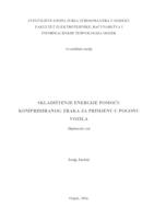prikaz prve stranice dokumenta Skladištenje energije pomoću komprimiranog zraka za primjenu u pogonu vozila