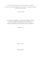 prikaz prve stranice dokumenta Analiza i prijedlog postavki distantne zaštite dijela prijenosne mreže sa značajnim razlikama duljina vodova