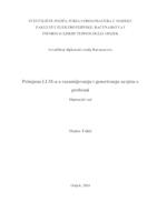 prikaz prve stranice dokumenta Primjena LLM-a u razumijevanju i generiranju savjeta o prehrani