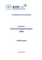 prikaz prve stranice dokumenta Specifična apsorbirana snaga - SAR